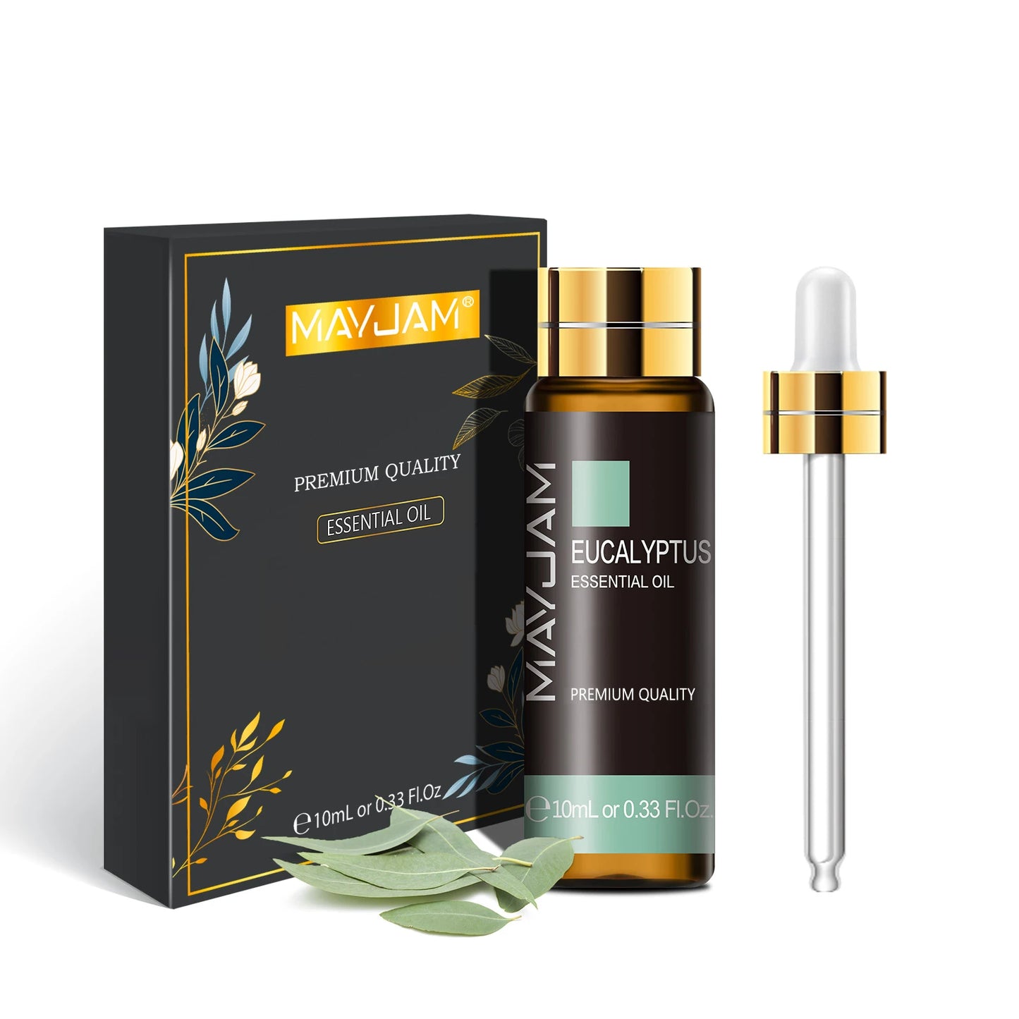 Pure Plant Essential Oil 10ml – Natural Aromatherapy Oils for Diffuser & Humidifier | Relaxing Fragrance Oils (Mint, Lavender, Tea Tree, Rose, Vanilla, Sandalwood, Jasmine)