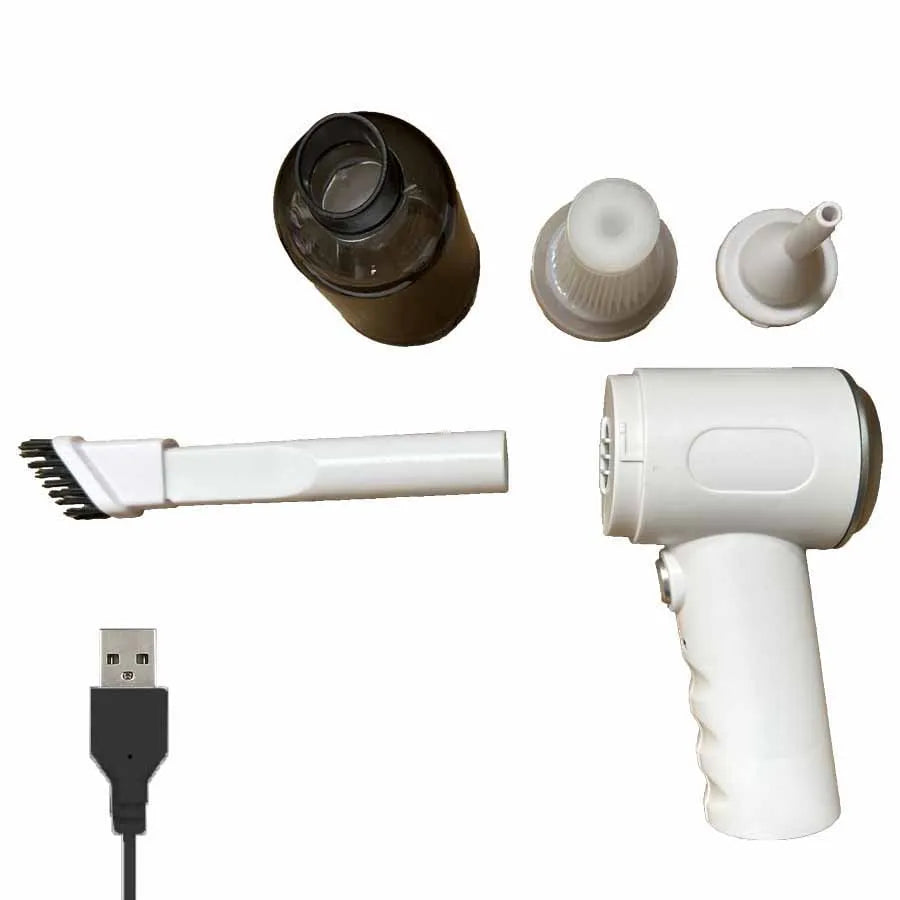 9000Pa Wireless Handheld Car Vacuum Cleaner – USB Rechargeable Wet & Dry Portable Vacuum