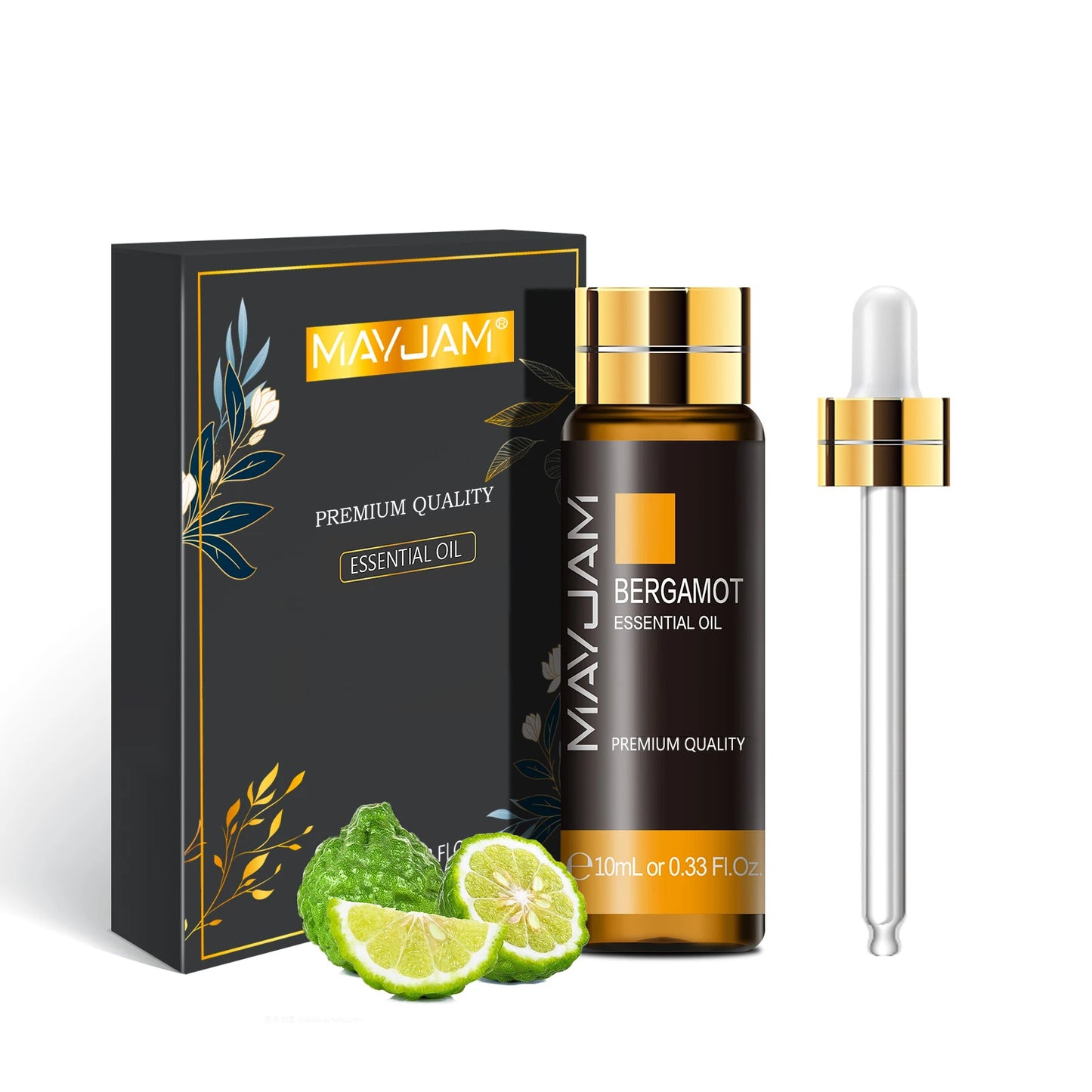 Pure Plant Essential Oil 10ml – Natural Aromatherapy Oils for Diffuser & Humidifier | Relaxing Fragrance Oils (Mint, Lavender, Tea Tree, Rose, Vanilla, Sandalwood, Jasmine)
