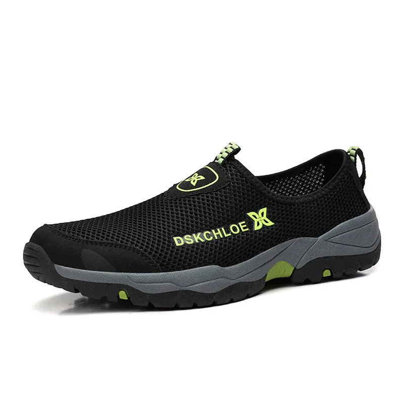 Men’s Breathable Outdoor Sneakers – Lightweight Anti-Slip Comfort Shoes for Summer & Daily Wear