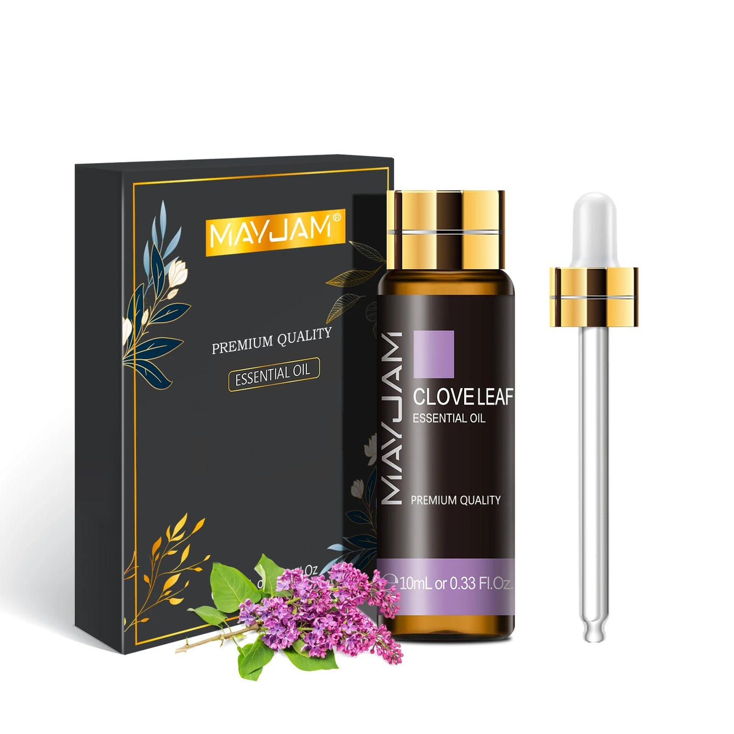 Pure Plant Essential Oil 10ml – Natural Aromatherapy Oils for Diffuser & Humidifier | Relaxing Fragrance Oils (Mint, Lavender, Tea Tree, Rose, Vanilla, Sandalwood, Jasmine)