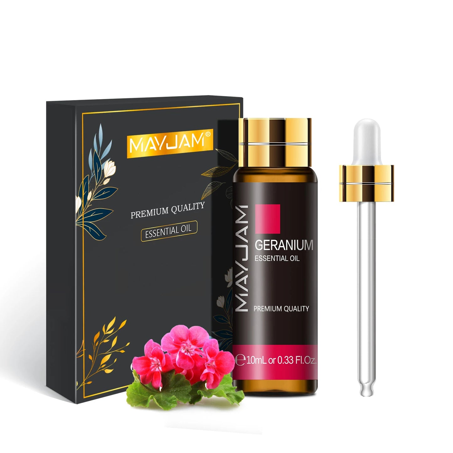 Pure Plant Essential Oil 10ml – Natural Aromatherapy Oils for Diffuser & Humidifier | Relaxing Fragrance Oils (Mint, Lavender, Tea Tree, Rose, Vanilla, Sandalwood, Jasmine)
