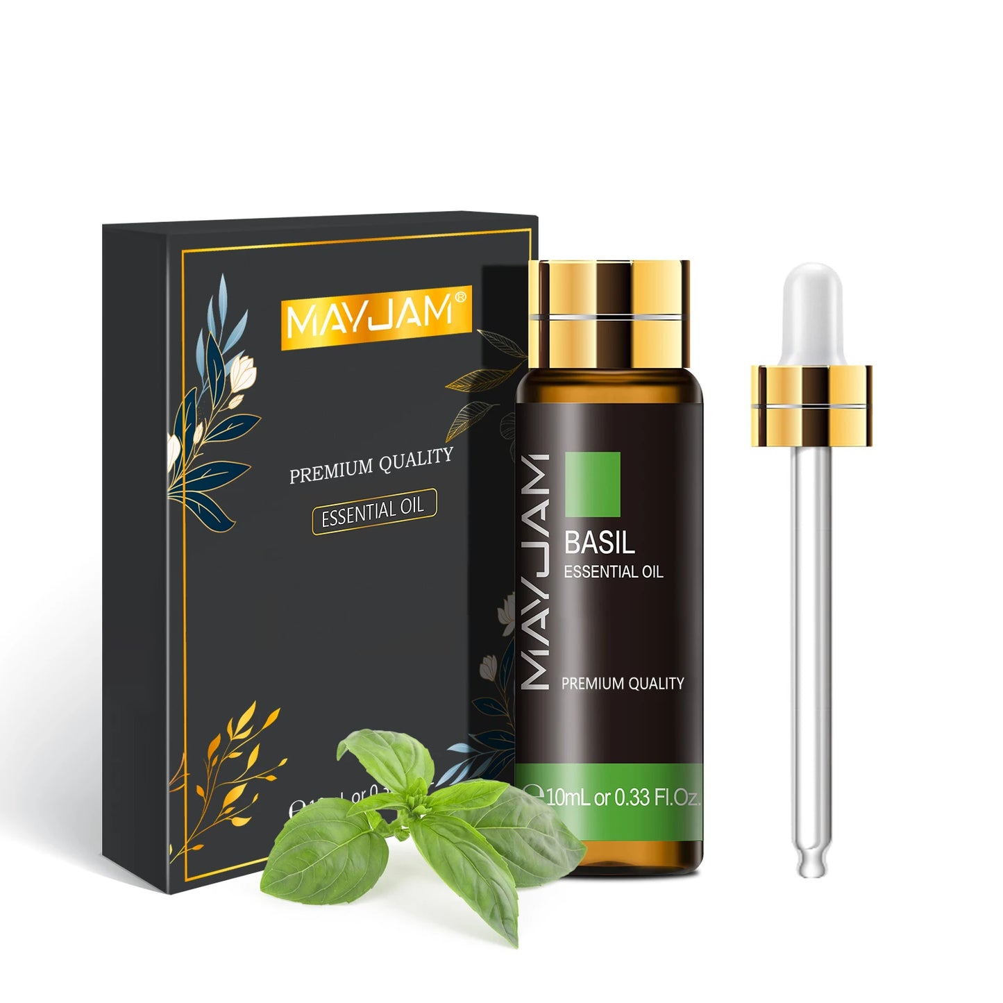 Pure Plant Essential Oil 10ml – Natural Aromatherapy Oils for Diffuser & Humidifier | Relaxing Fragrance Oils (Mint, Lavender, Tea Tree, Rose, Vanilla, Sandalwood, Jasmine)