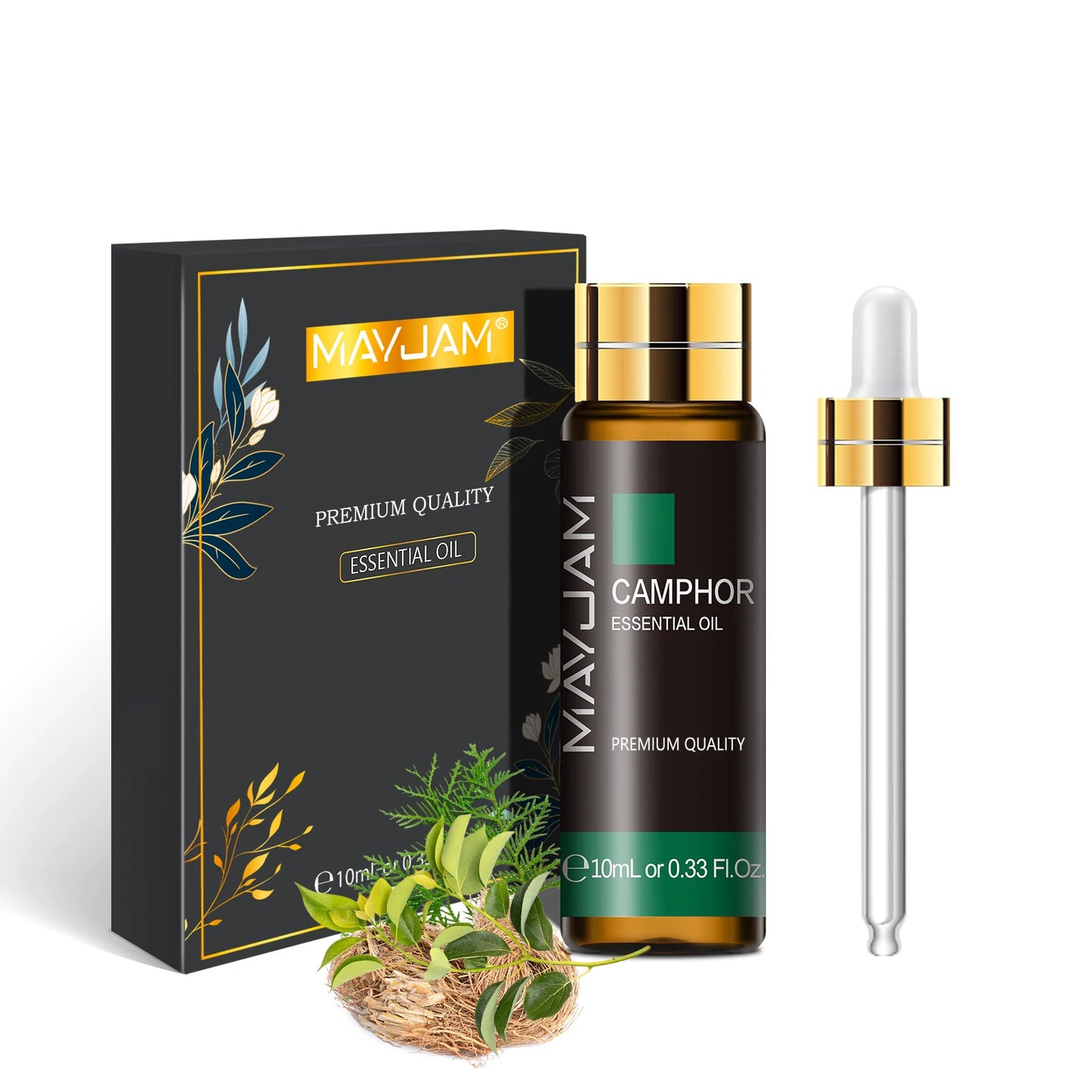 Pure Plant Essential Oil 10ml – Natural Aromatherapy Oils for Diffuser & Humidifier | Relaxing Fragrance Oils (Mint, Lavender, Tea Tree, Rose, Vanilla, Sandalwood, Jasmine)