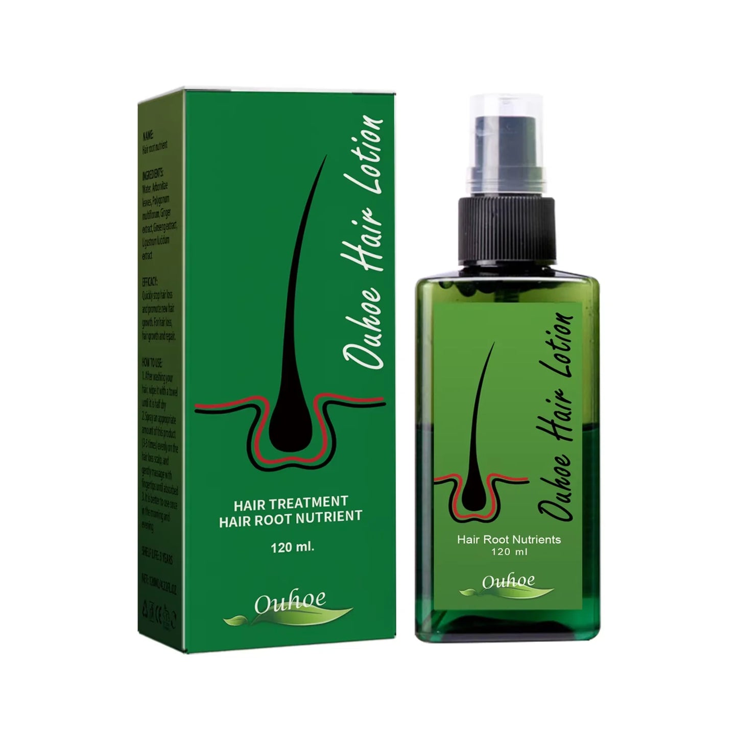 Spray Pousse Cheveux Anti-Chute – Sérum Réparateur Racines & Volume Naturel
