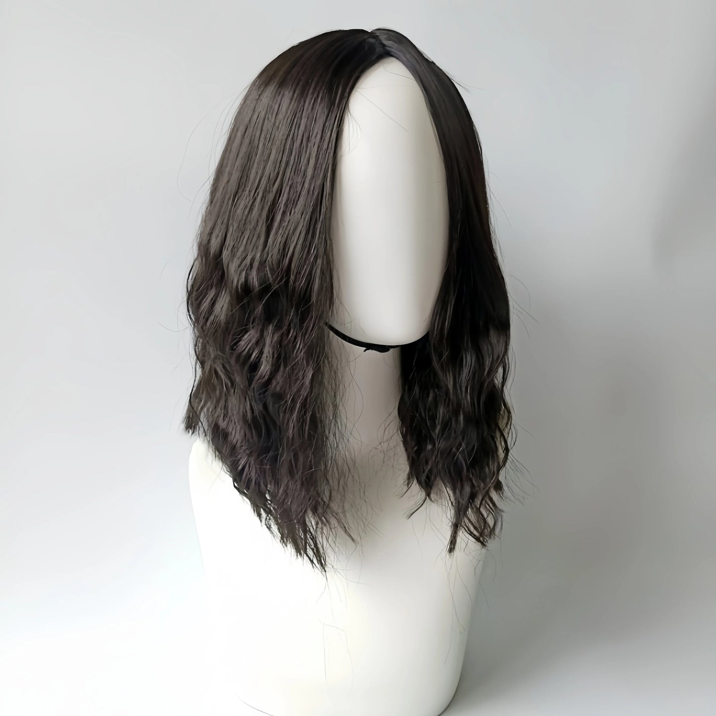 Perruque Homme Cheveux Longs Bouclés – Look Fashion Naturel & Volume Instantané