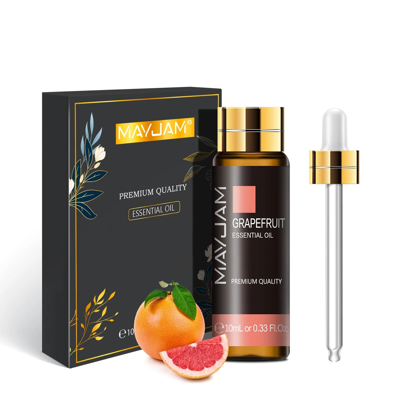Pure Plant Essential Oil 10ml – Natural Aromatherapy Oils for Diffuser & Humidifier | Relaxing Fragrance Oils (Mint, Lavender, Tea Tree, Rose, Vanilla, Sandalwood, Jasmine)