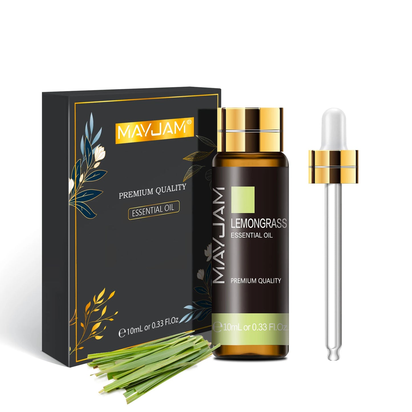 Pure Plant Essential Oil 10ml – Natural Aromatherapy Oils for Diffuser & Humidifier | Relaxing Fragrance Oils (Mint, Lavender, Tea Tree, Rose, Vanilla, Sandalwood, Jasmine)
