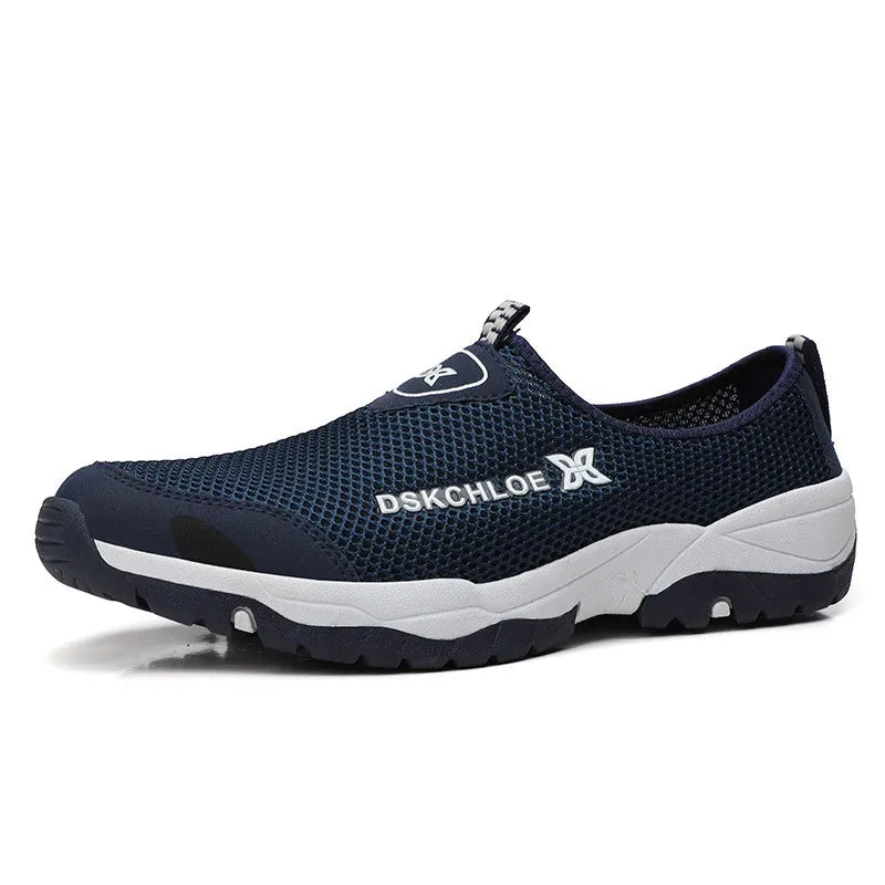 Men’s Breathable Outdoor Sneakers – Lightweight Anti-Slip Comfort Shoes for Summer & Daily Wear