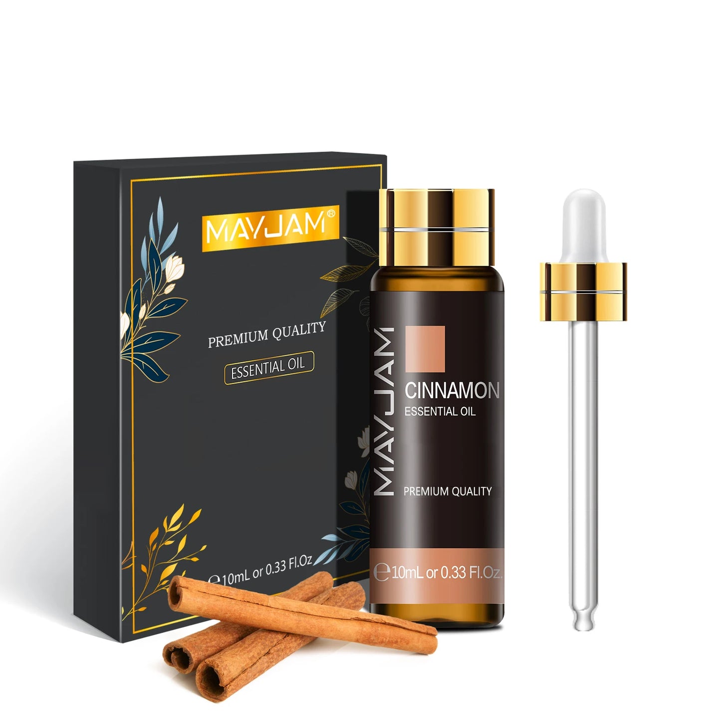 Pure Plant Essential Oil 10ml – Natural Aromatherapy Oils for Diffuser & Humidifier | Relaxing Fragrance Oils (Mint, Lavender, Tea Tree, Rose, Vanilla, Sandalwood, Jasmine)