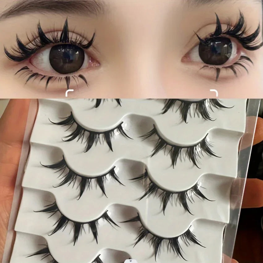 Premium false eyelashes - natural effect & all-day comfort