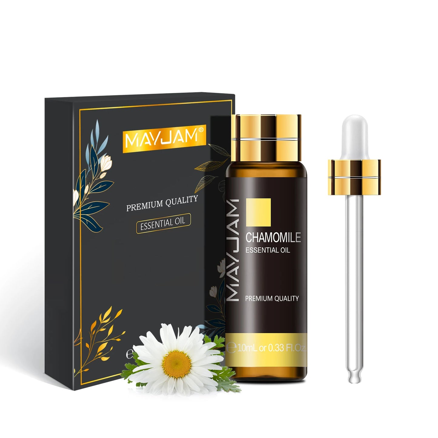 Pure Plant Essential Oil 10ml – Natural Aromatherapy Oils for Diffuser & Humidifier | Relaxing Fragrance Oils (Mint, Lavender, Tea Tree, Rose, Vanilla, Sandalwood, Jasmine)