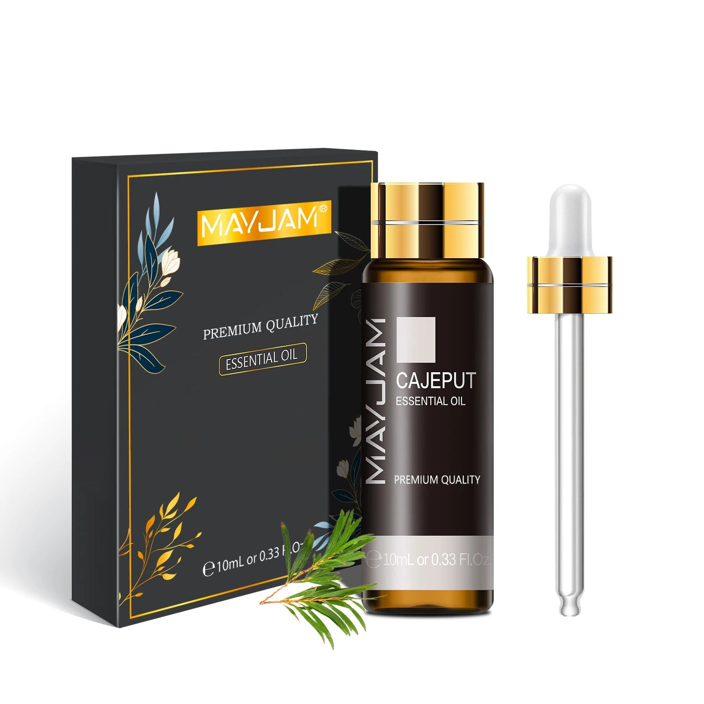 Pure Plant Essential Oil 10ml – Natural Aromatherapy Oils for Diffuser & Humidifier | Relaxing Fragrance Oils (Mint, Lavender, Tea Tree, Rose, Vanilla, Sandalwood, Jasmine)