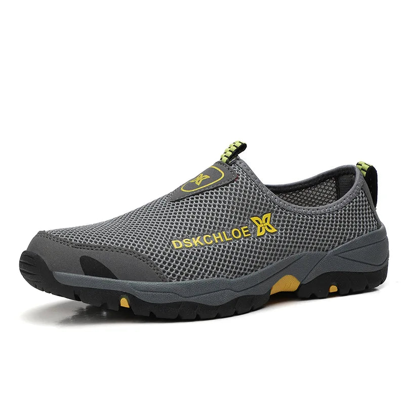 Men’s Breathable Outdoor Sneakers – Lightweight Anti-Slip Comfort Shoes for Summer & Daily Wear