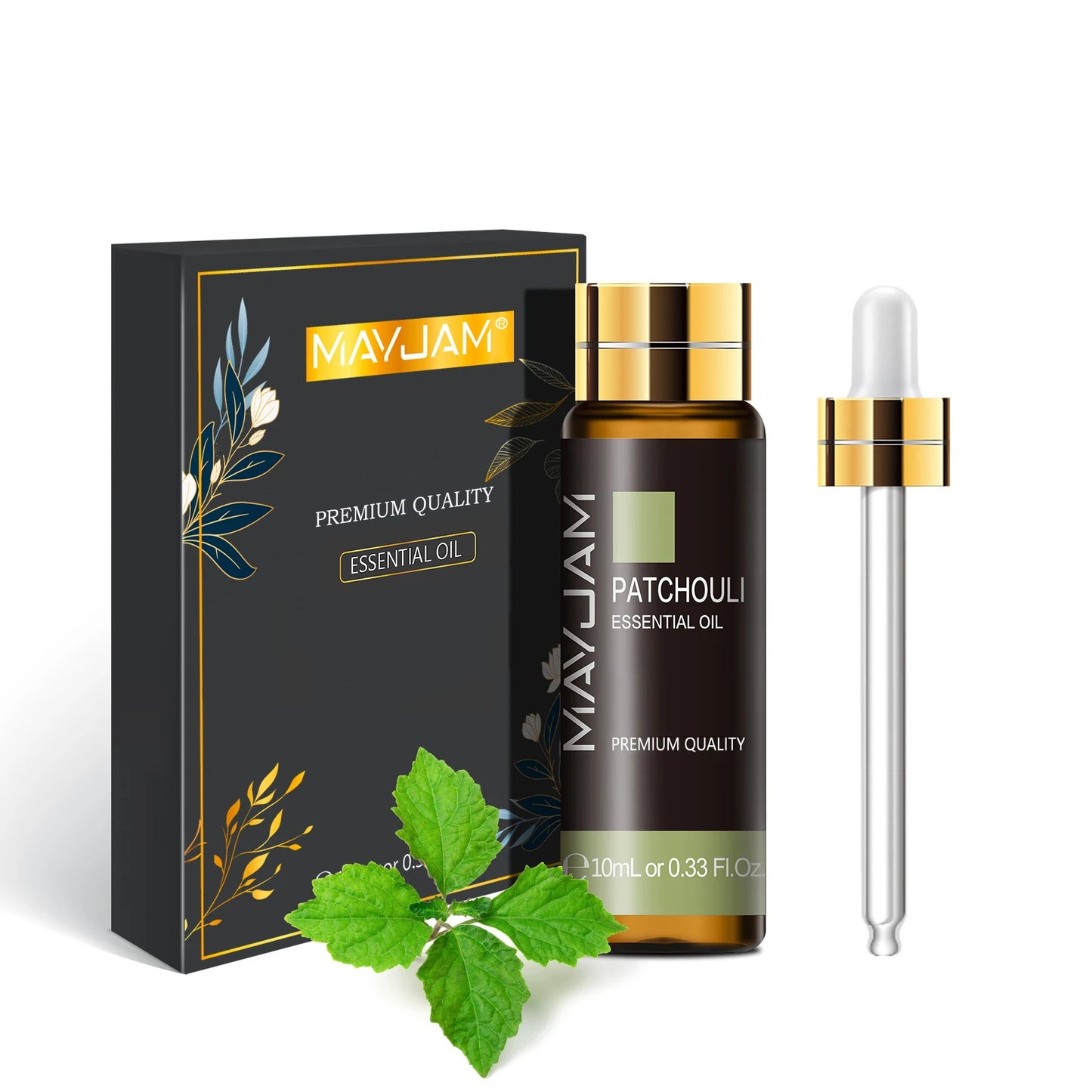 Pure Plant Essential Oil 10ml – Natural Aromatherapy Oils for Diffuser & Humidifier | Relaxing Fragrance Oils (Mint, Lavender, Tea Tree, Rose, Vanilla, Sandalwood, Jasmine)